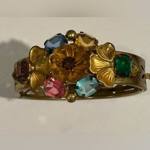 1930 Floral Bangle